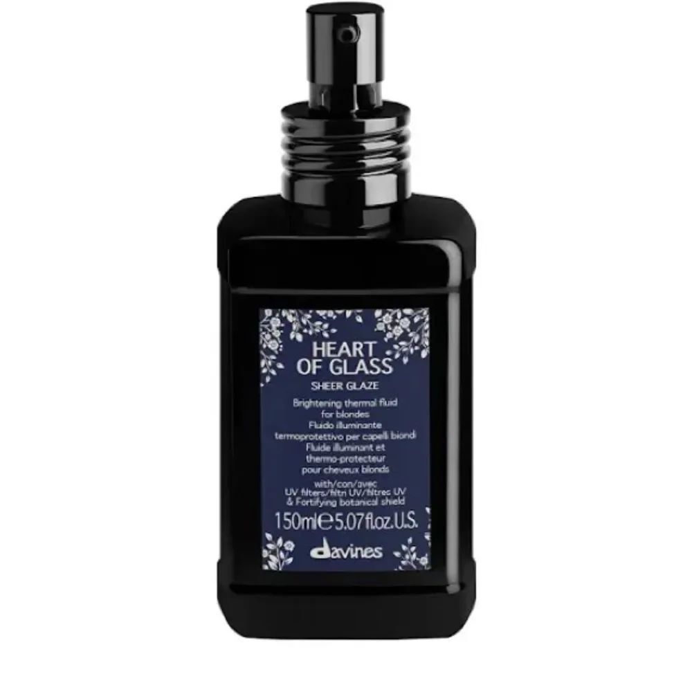 Davines Heart of Glass Sheer Glaze in Black and Blue